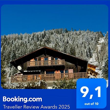 Charming, Cosy Chalet Nestled In A Breathtaking Surrounding With Spectacular, Stunning Mountain Views La Chapelle-d'Abondance Exterior photo